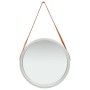 Wall mirror with silver strap 50 cm by vidaXL, Mirrors - Ref: Foro24-320366, Price: 42,42 €, Discount: %