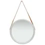 Wall mirror with silver strap 50 cm by vidaXL, Mirrors - Ref: Foro24-320366, Price: 41,79 €, Discount: %