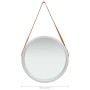 Wall mirror with silver strap 50 cm by vidaXL, Mirrors - Ref: Foro24-320366, Price: 42,42 €, Discount: %