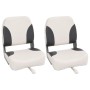 2 Stück klappbare Bootssitze mit hoher Rückenlehne, 41 x 36 x 48 cm von , Segelboote - Ref: Foro24-3284294, Preis: 129,03 €, ...