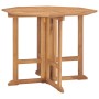 Folding garden dining set 5 pieces solid teak wood by , Garden sets - Ref: Foro24-3059979, Price: 447,71 €, Discount: %