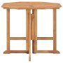 Folding garden dining set 5 pieces solid teak wood by , Garden sets - Ref: Foro24-3059979, Price: 447,71 €, Discount: %