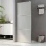 Accessible shower screen frosted ESG glass 90x195 cm by vidaXL, Shower walls and screens - Ref: Foro24-146646, Price: 186,06 ...