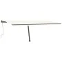 Manuell einziehbare Markise mit cremefarbenem LED-Licht 600 x 300 cm von , Markisen - Ref: Foro24-3069802, Preis: 673,28 €, R...