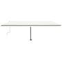 Manuell einziehbare Markise mit cremefarbenem LED-Licht 600 x 300 cm von , Markisen - Ref: Foro24-3069802, Preis: 597,38 €, R...
