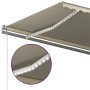 Manuell einziehbare Markise mit cremefarbenem LED-Licht 600 x 300 cm von , Markisen - Ref: Foro24-3069802, Preis: 597,38 €, R...