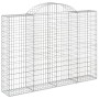 Gabionenkörbe 11 Stück Bogenform Eisen 200x30x140/160 cm von , Töpfe und Pflanzgefäße - Ref: Foro24-3146161, Preis: 997,05 €,...