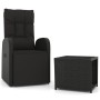 2-piece garden furniture set synthetic rattan and black steel by , Garden sets - Ref: Foro24-3157661, Price: 222,12 €, Discou...