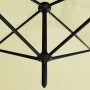 Sombrilla doble con poste de acero color arena 600x300 cm de , Sombrillas - Ref: Foro24-312555, Precio: 174,22 €, Descuento: %