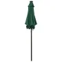 Sombrilla con luces LED aluminio verde 200x211 cm de , Sombrillas - Ref: Foro24-313558, Precio: 82,75 €, Descuento: %
