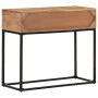 Solid acacia wood console table 90x35x76 cm by , Side tables - Ref: Foro24-323505, Price: 115,07 €, Discount: %