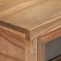 Solid acacia wood console table 90x35x76 cm by , Side tables - Ref: Foro24-323505, Price: 113,99 €, Discount: %