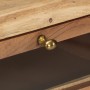 Mesa consola de madera maciza de acacia 90x35x76 cm de , Mesas auxiliares - Ref: Foro24-323505, Precio: 115,02 €, Descuento: %