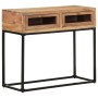 Solid acacia wood console table 90x35x76 cm by , Side tables - Ref: Foro24-323505, Price: 115,07 €, Discount: %