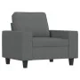 4-piece sofa set dark gray fabric by , Sofas - Ref: Foro24-3201875, Price: 769,37 €, Discount: %
