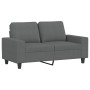 Juego de sofás 4 piezas tela gris oscuro de , Sofás - Ref: Foro24-3201875, Precio: 778,94 €, Descuento: %