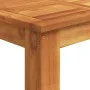 Garden table and stools 3 pieces acacia wood PE rattan gray by , Garden sets - Ref: Foro24-3295268, Price: 175,87 €, Discount: %
