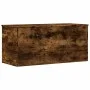 Smoked oak engineered wood storage box 100x42x46 cm by , Storage trunks - Ref: Foro24-840664, Price: 90,46 €, Discount: %