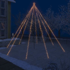 Luces de árbol cascada de Navidad interior exterior 800 LED 5 m