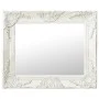Weißer Wandspiegel im Barockstil 50x40 cm von vidaXL, Spiegel - Ref: Foro24-320308, Preis: 43,50 €, Rabatt: %