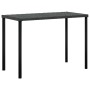 L-förmige Sofagarnitur, 5-teilig, mit schwarzen synthetischen Rattankissen von , Gartensets - Ref: Foro24-318581, Preis: 305,...