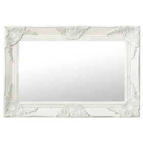 Baroque style white wall mirror 60x40 cm by vidaXL, Mirrors - Ref: Foro24-320328, Price: 43,83 €, Discount: %
