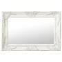 Weißer Wandspiegel im Barockstil 60x40 cm von vidaXL, Spiegel - Ref: Foro24-320328, Preis: 43,83 €, Rabatt: %