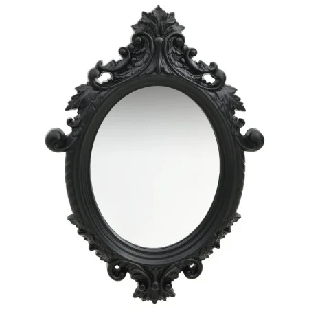 Black castle style wall mirror 56x76 cm by vidaXL, Mirrors - Ref: Foro24-320359, Price: 67,94 €, Discount: %