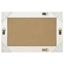 Weißer Wandspiegel im Barockstil 60x40 cm von vidaXL, Spiegel - Ref: Foro24-320328, Preis: 44,69 €, Rabatt: %