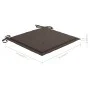 Sillas comedor de jardín 3 uds madera maciza acacia y cojines de , Sillas de jardín - Ref: Foro24-3064355, Precio: 214,55 €, ...