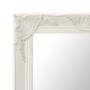 Weißer Wandspiegel im Barockstil 60x40 cm von vidaXL, Spiegel - Ref: Foro24-320328, Preis: 44,69 €, Rabatt: %