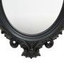 Black castle style wall mirror 56x76 cm by vidaXL, Mirrors - Ref: Foro24-320359, Price: 66,36 €, Discount: %