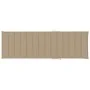 Lounger with beige impregnated pine wood cushion by , Loungers - Ref: Foro24-3065912, Price: 159,76 €, Discount: %