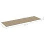 Lounger with beige impregnated pine wood cushion by , Loungers - Ref: Foro24-3065912, Price: 159,76 €, Discount: %