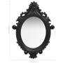 Black castle style wall mirror 56x76 cm by vidaXL, Mirrors - Ref: Foro24-320359, Price: 66,36 €, Discount: %