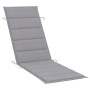 Sun loungers 2 units with table and cushions in solid acacia wood by , Loungers - Ref: Foro24-3077377, Price: 366,74 €, Disco...