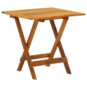 Bistro terrace table solid acacia wood 46x46x47 cm by , Garden tables - Ref: Foro24-41435, Price: 39,55 €, Discount: %