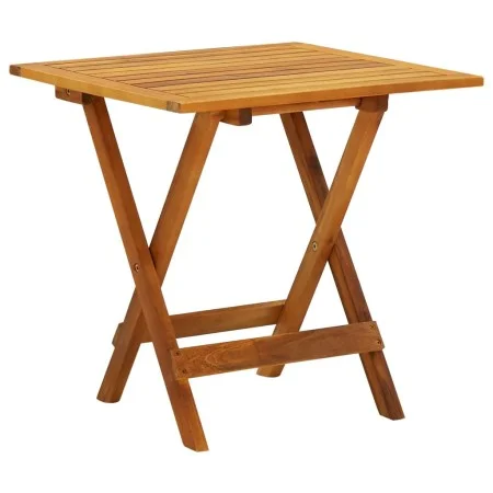 Mesa para terraza bistró madera maciza de acacia 46x46x47 cm de , Mesas de jardín - Ref: Foro24-41435, Precio: 34,30 €, Descu...