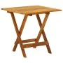 Bistro-Terrassentisch aus massivem Akazienholz 46x46x47 cm von , Gartentische - Ref: Foro24-41435, Preis: 40,45 €, Rabatt: %