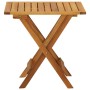 Bistro terrace table solid acacia wood 46x46x47 cm by , Garden tables - Ref: Foro24-41435, Price: 39,55 €, Discount: %