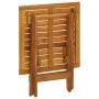 Mesa para terraza bistró madera maciza de acacia 46x46x47 cm de , Mesas de jardín - Ref: Foro24-41435, Precio: 34,30 €, Descu...