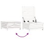 Juego de sofás de jardín 6 piezas madera maciza pino blanco by , Garden sets - Ref: Foro24-3250805, Price: 394,80 €, Discount: %
