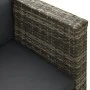 Set de sofás de jardín 4 piezas y cojines ratán sintético gris by , Garden sets - Ref: Foro24-313138, Price: 504,36 €, Discou...
