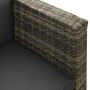 Set de sofás de jardín 4 piezas y cojines ratán sintético gris by , Garden sets - Ref: Foro24-313138, Price: 509,83 €, Discou...