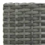 Küchenhocker mit 2 Stück grauen Kunststoff-Rattankissen von , Gartenstühle - Ref: Foro24-316669, Preis: 208,06 €, Rabatt: %