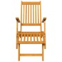 Silla de jardín con reposapiés y mesita madera maciza de acacia von , Liegen - Ref: Foro24-3120439, Preis: 151,25 €, Rabatt: %