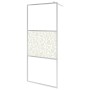 ESG glass accessible shower screen stone design 80x195 cm by vidaXL, Shower walls and screens - Ref: Foro24-146650, Price: 17...