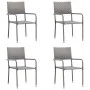Juego de comedor para jardín 5 piezas ratán sintético gris von , Gartensets - Ref: Foro24-3156762, Preis: 237,52 €, Rabatt: %