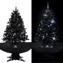 Christmas tree with snow and umbrella base black PVC 140cm by vidaXL, Christmas trees - Ref: Foro24-289932, Price: 115,42 €, ...