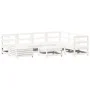Gartensofa-Set 8-teilig aus massivem weißem Kiefernholz von , Gartensets - Ref: Foro24-3250557, Preis: 538,27 €, Rabatt: %